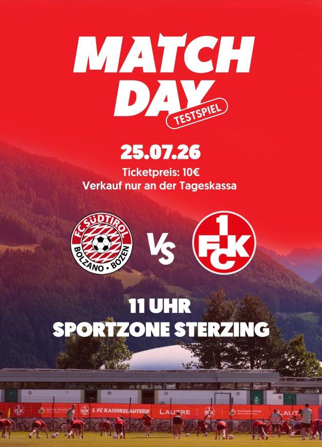 Testspiel Sterzing FCK FC Südtirol