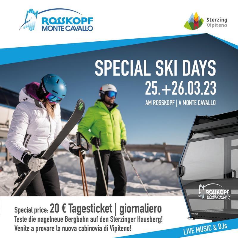 Rosskopf Special Ski Days 2023